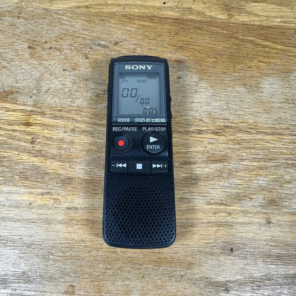 Sony ICD-PX720 digital voice recorder Handheld Black Recorder